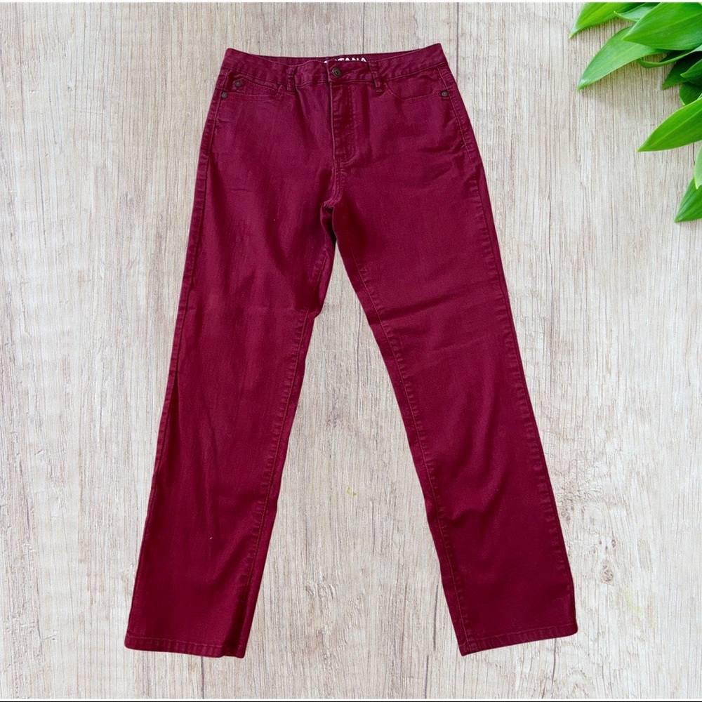 3/$25 || Santana Jeans Red Denim Jeans